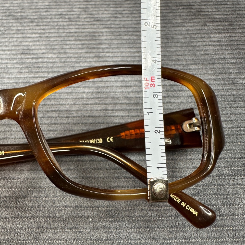 Elizabeth Arden EA 5168-1 Brown Tortoise Rectangular Y2K Eyeglasses Frames 54mm - Picture 11 of 14
